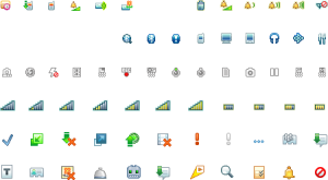 Motorola pixel icons